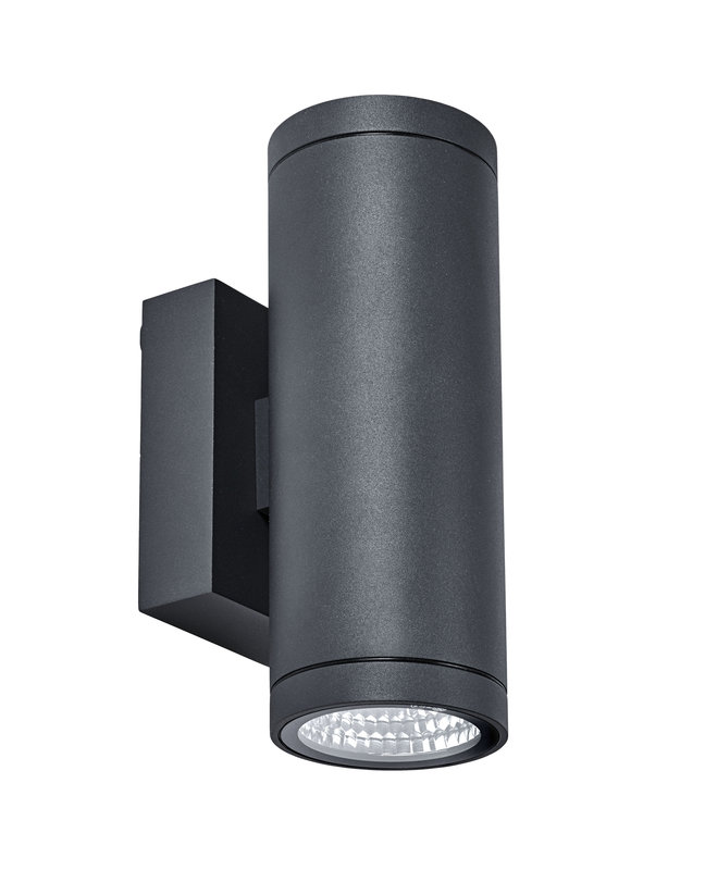 [ARIC-50527] ARIC 50527 - Axo Led-Appl. Mur Ext. Ip65 Ik07, Graphite, Led Intég. 2X10W 50° 3000K 2X750Lm