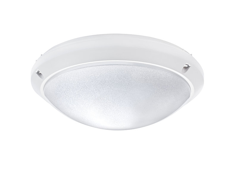 ARIC 3649 - Oria - Hublot Ext. Ip54 Ik10, Rond, Blanc, E27 60W Max., Ampoule Non Incl.