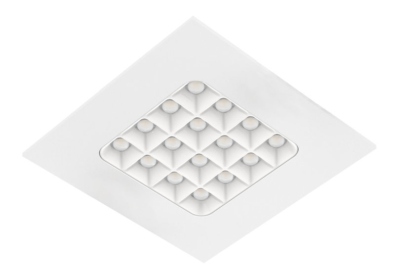 [ARIC-51630] ARIC 51630 - Matrix Blanc Led 90° 10W 30000H Ik02 Ip40/54 90° 1050 Lm 4000K