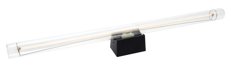 [ARIC-51506] ARIC 51506 - Elasto Led 2 - Applique Murale Avec Tube Filament Led S14D Led, Métal Noir