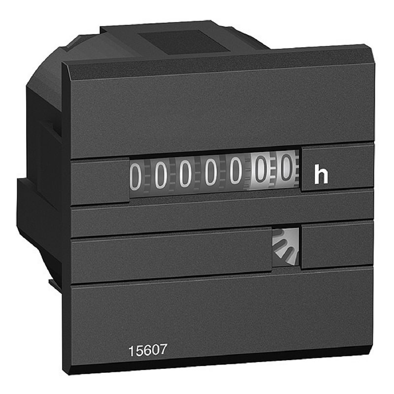 PowerLogic - compteur horaire - encastré - 48x48mm 15607