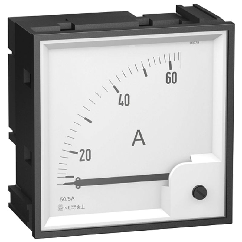 PowerLogic - cadran 3In 0-75-225 A pour ampèremètr 16007