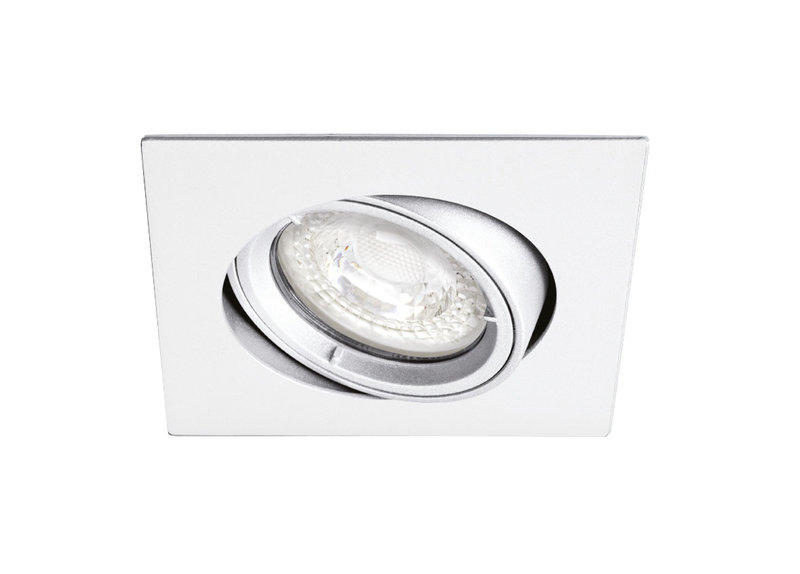 ARIC 4852 - Speed 70 C 12 - Encastré Gu5,3, Carré, Basculant, Blanc, Ampoule Non Incl.