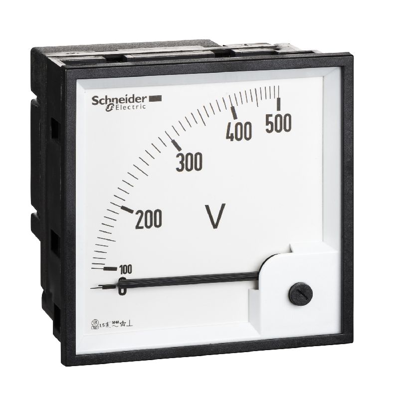 PowerLogic - voltmètre analogique - encastré - 96x 16075