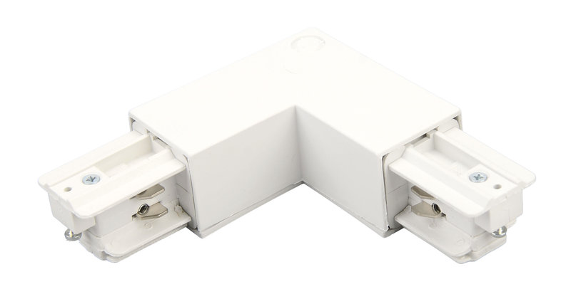 ARIC 16353 - Raccord Coude 90°, Terre Extérieure - Pour Rail 3 Allumages