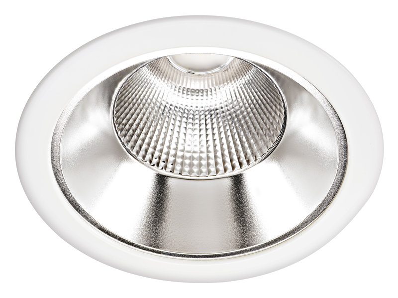 [ARIC-50605] ARIC 50605 - Downlight Riva Cct 3000/4000K Ip20, Ø232Mm, Blanc, Led 28,2W 60° 2500Lm, Dim