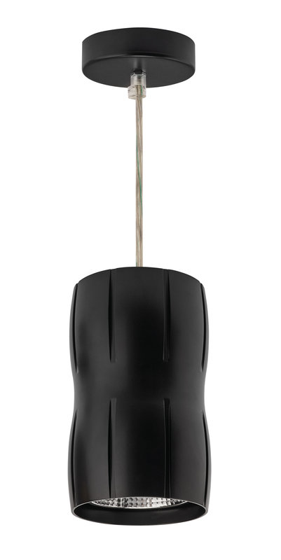 [ARIC-50698] ARIC 50698 - Curves - Suspension, Alu Noir, Led Intég. 36° 37W 4000K 3000Lm