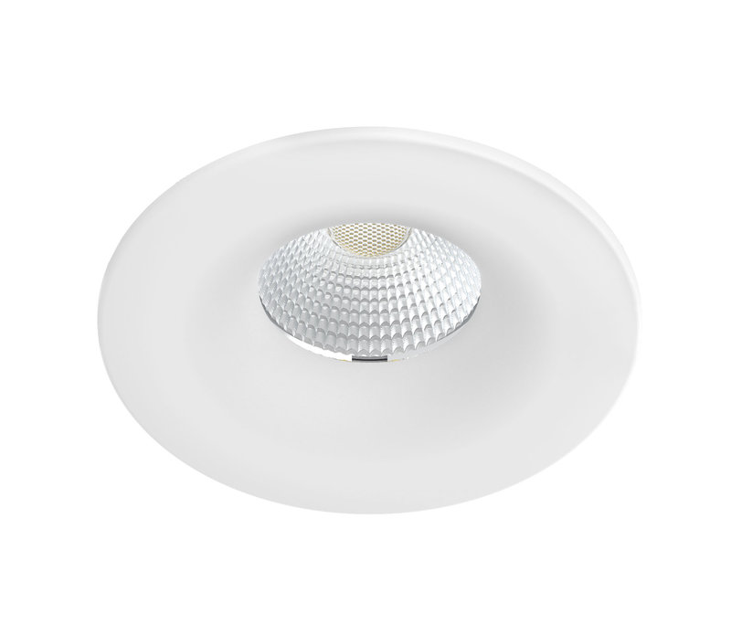 ARIC 51406 - Aries-Enc. Rond, Fixe, Ip65 Ik07, Blanc, Led 6W 50° 550Lm 2700/3000/4000K (Cct)