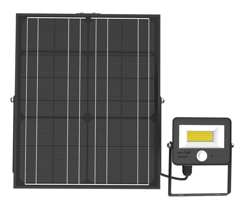 ARIC 51620 - Wink 2 Solaire - Proj. Ext. Led 20W 3000K Avec Batterie À Énergie Solaire