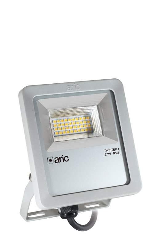 ARIC 51661 - Twister 4 Gris 23W 3000K Ip66 Ik08 3450Lm 90° 50000H