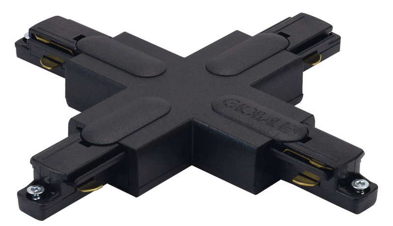 ARIC 16104 - Raccord En Croix Gb 38 Pour Rail 1 All. 029 - Noir