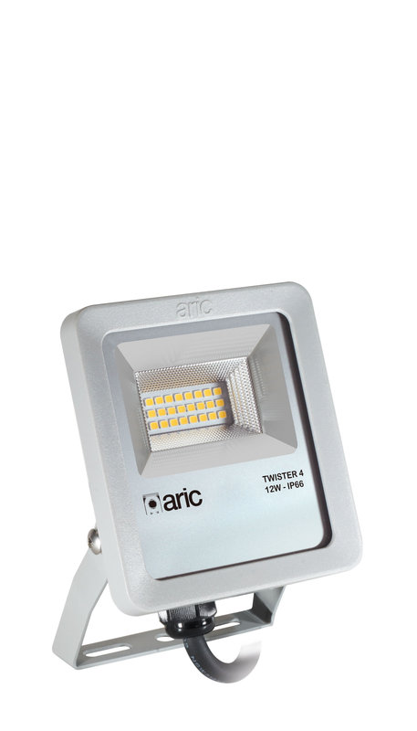 [ARIC-51672] ARIC 51672 - Twister 4 Gris 12W 4000K Ip66 Ik08 1680Lm 90° 50000H