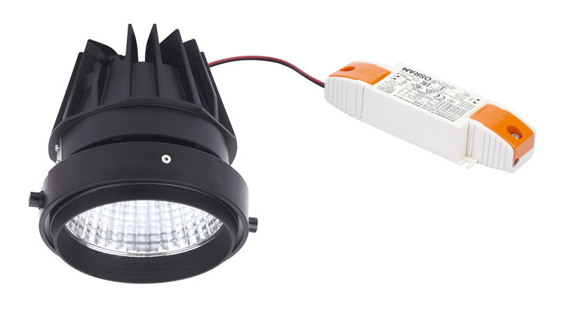 [ARIC-50480] ARIC 50480 - Module P/Downlight Quadra Led 26,6W 3000K 40° 3200Lm, Driver 700Ma Séparé Fourni