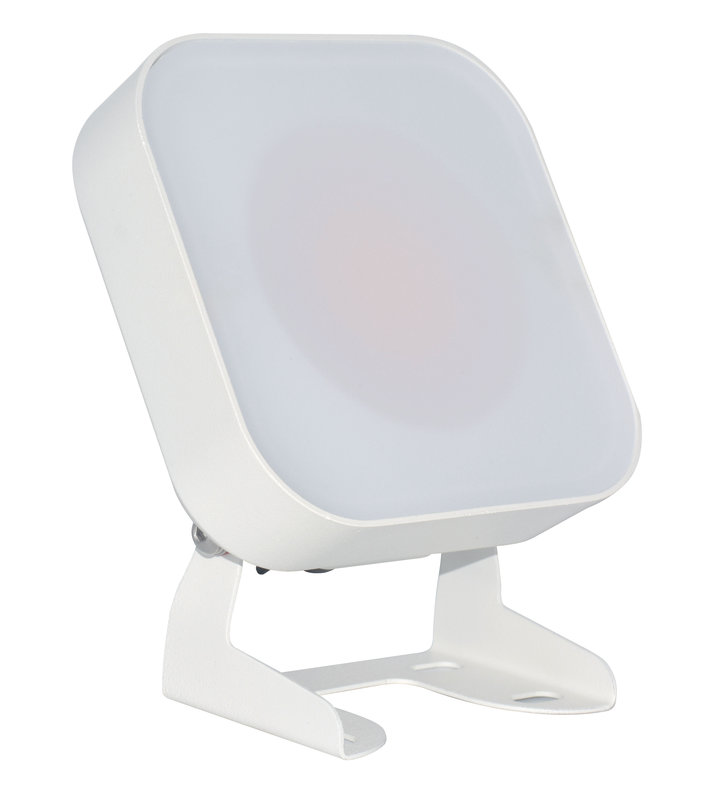 ARIC 51798 - Zodiak 2 Proj. Ext. Ip66 Ik08 Blanc Angle 100° 3-Cct 7-14-20W Jusqu'À 2200Lm