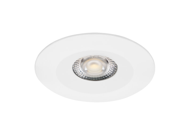 [ARIC-50747] ARIC 50747 - Aspen - Encastré Led Recouvrable Ip5X/65 5,5W 36° 500Lm 3000/4000K (Cct), Blanc
