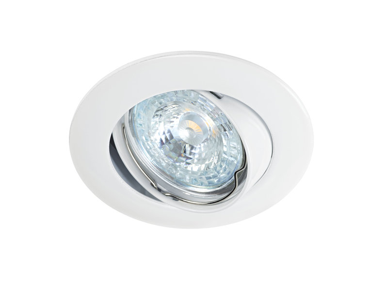 [ARIC-4559] ARIC 4559 - Lunar 230 Cx -Encastré Gu10, Rond, Basc., Blanc, Connex. S/Outil, Ampoule Non Incl