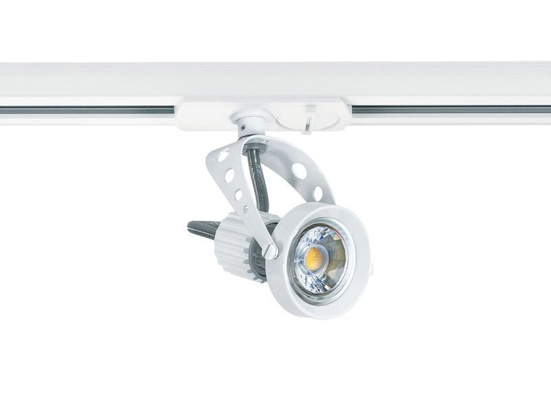 ARIC 0269 - Yeo - Spot Pour Kit Yeo Gu10, Blanc, A/Ampoule Led 4,2W 3000K 500Lm Incl