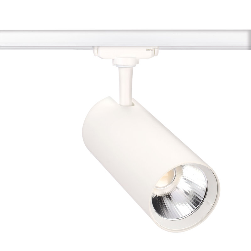 ARIC 51562 - Projecteur Pour Rail 1All. Polaris Blanc 45° 21/30W 1950-2570Lm 3-Cct 30000H