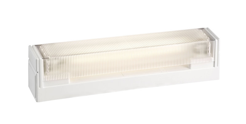 ARIC 53020 - B.85C 00 - Réglette S19 Ip24 Vol.2 A/Ampoule Led 7W 2700K 600Lm Incl. Claire