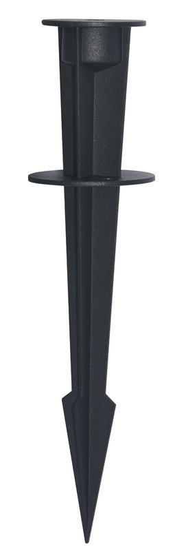 ARIC 50865 - Piquet De Jardin Pour Projecteur Twister 3/4 Et Michelle 10/30W - Noir