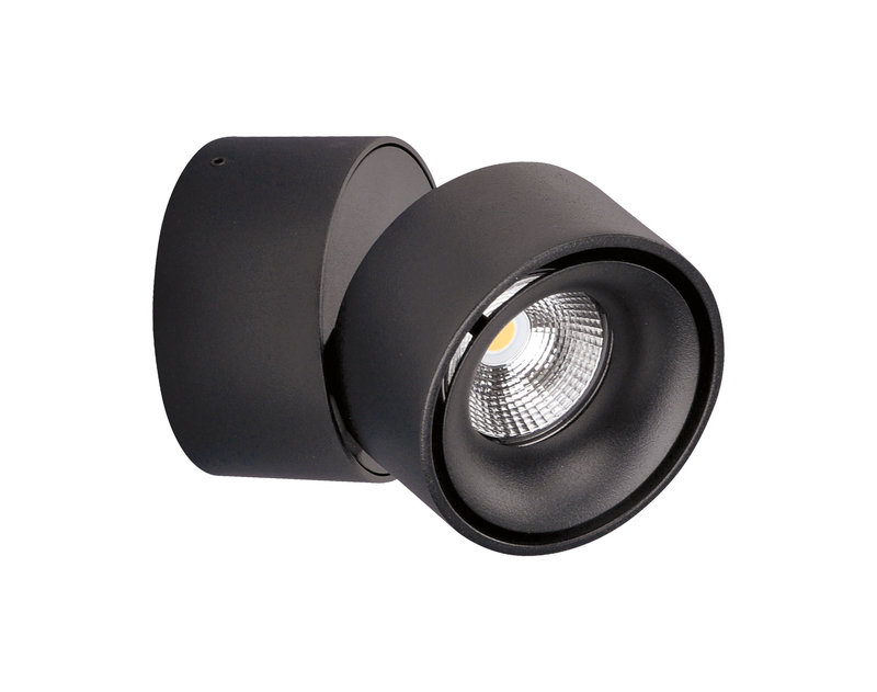 ARIC 50595 - Applique Mini Tahiti Noir Orientable 9W 50000H 36° 675Lm Cct 2700-3300-4000K