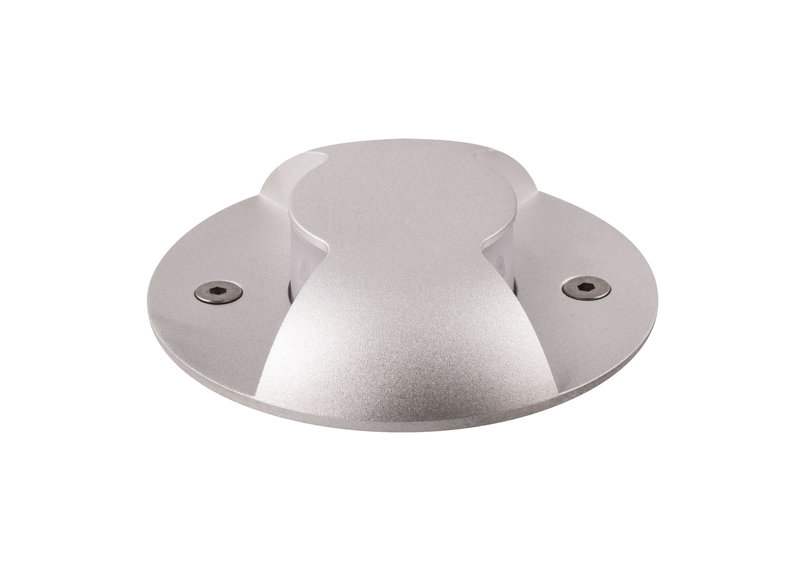 ARIC 50612 - Mira 65-230 B2 - Enc.Sol Ext. Ip67 Ik08, Ø80, Couleur Inox, Led 5W 3000K, 30000H