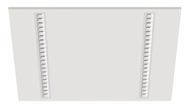 ARIC 51980 - Dalle Modulo 625X625 Ugr19 25W 2Cct (3000K/4000K) 3500Lm 50000H Blanc