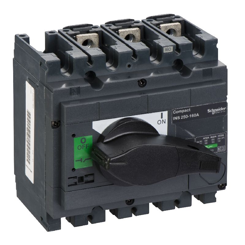 interrupteursectionneur Interpact INS250 3P 160 A 31104