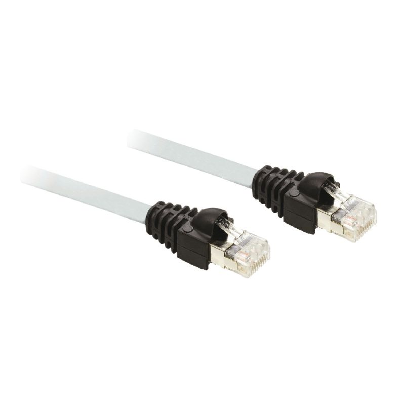 câble Ethernet - cordon droit - blindé - RJ45 - 80 490NTW00080