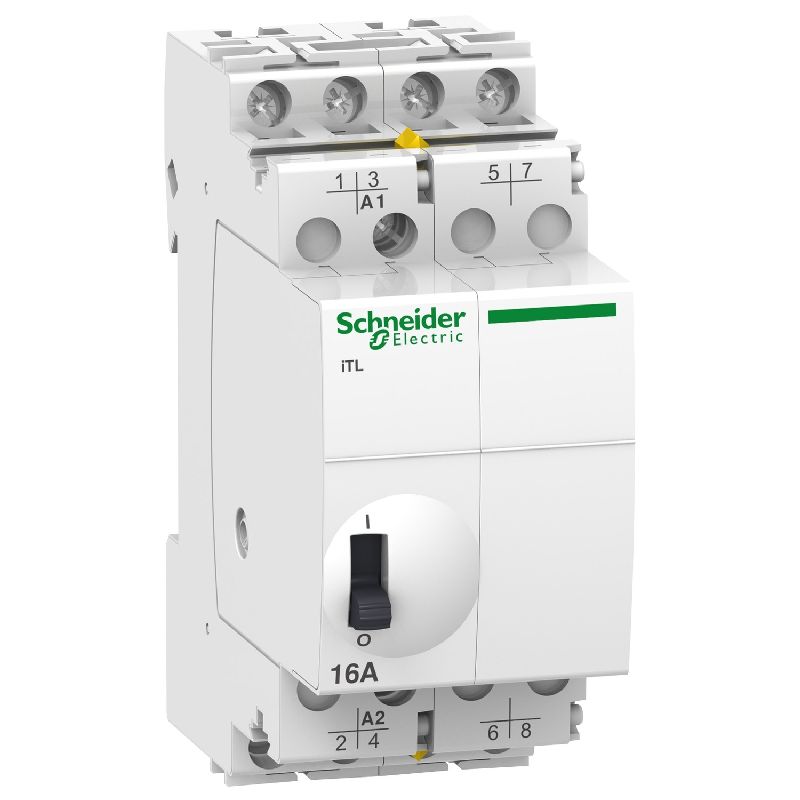 Acti9, iTL télérupteur 16A 4NO 24VCA 12VCC 50-60Hz A9C30114