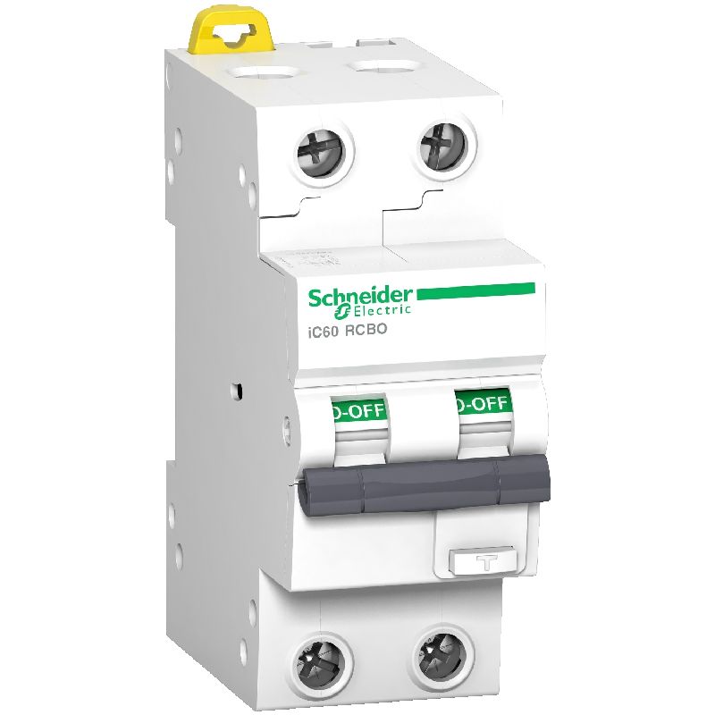 Acti9 iC60 RCBO - disjoncteur differentiel - 2P - A9D27210