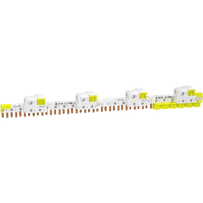 Acti9 iDT40 - peigne avec connecteur - 1P+N - 24 m A9XPP624