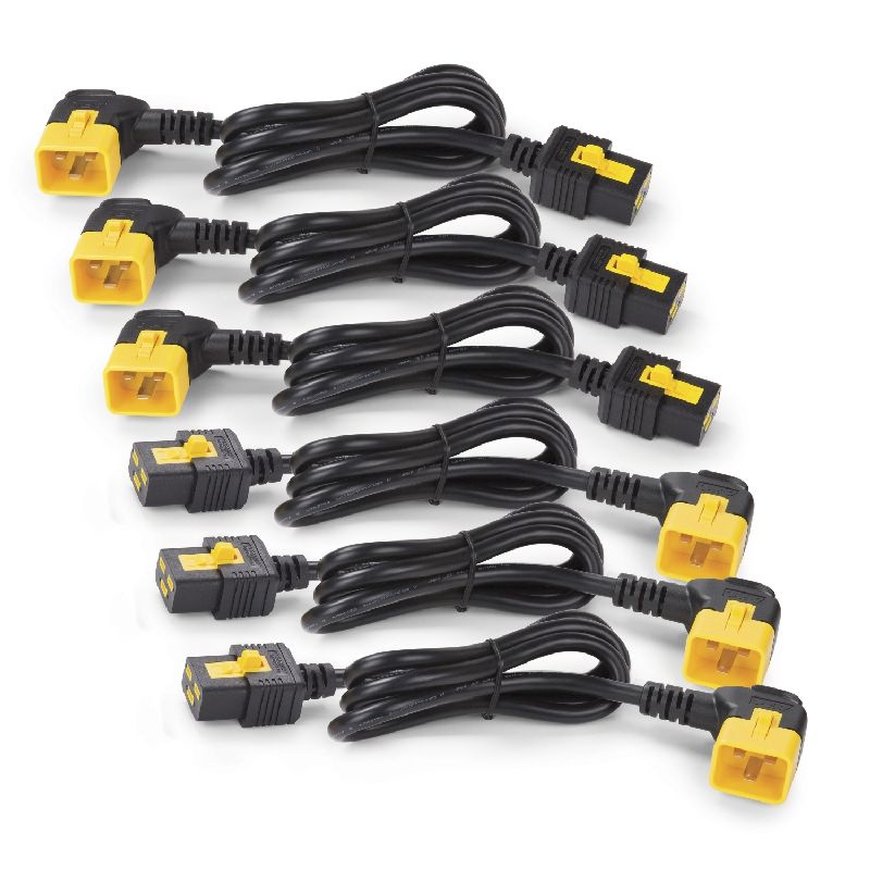 APC, Power Cord Kit (6 ea), Locking, C19 to C20 (9 AP8712R