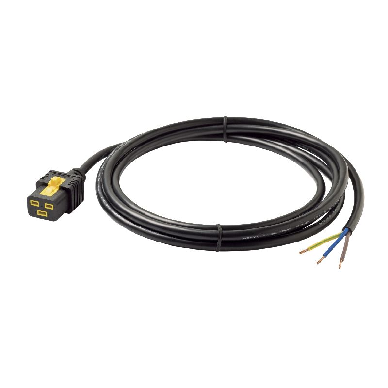 APC, Power Cord, Locking C19 to Rewireable, 3.0m AP8759