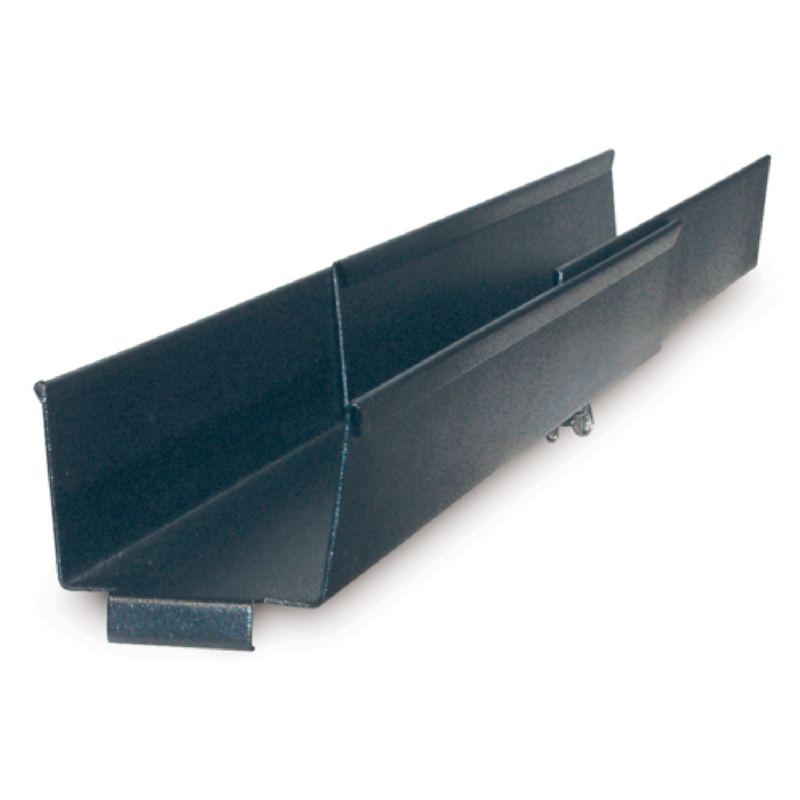 Elément de rangement horizontal pour câbles, rainu AR8008BLK