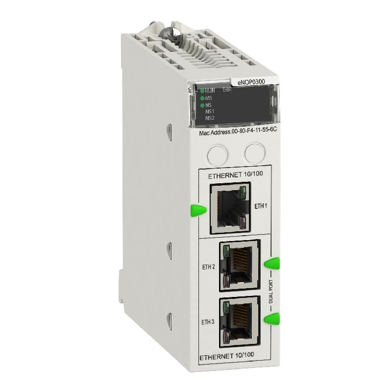 Coupleur de communication Ethernet M580 au protoco BMENOP0300