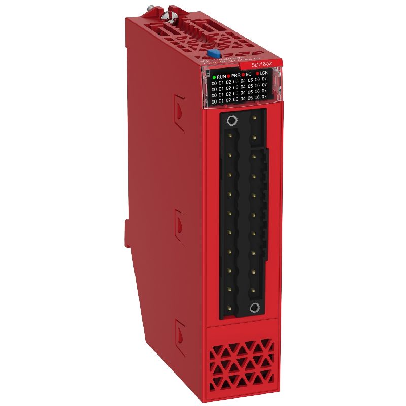Modicon X80 - 16 Entrées Tor 24Vdc Sink, SIL3/Cat. BMXSDI1602