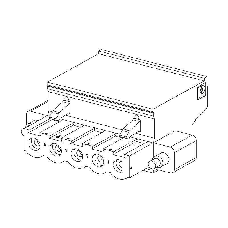 Modicon X80 - borniers débrochables - à cage - pou BMXXTSCPS10