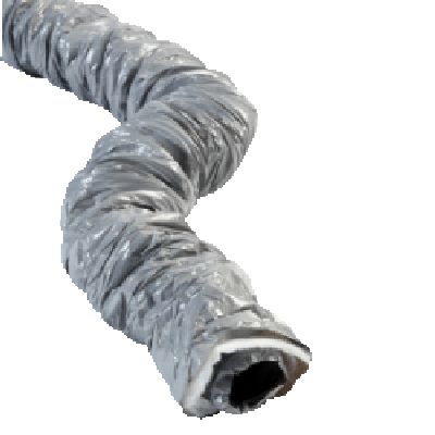 Conduit PVC souple isolé OP25 Ø125 lg 6m 