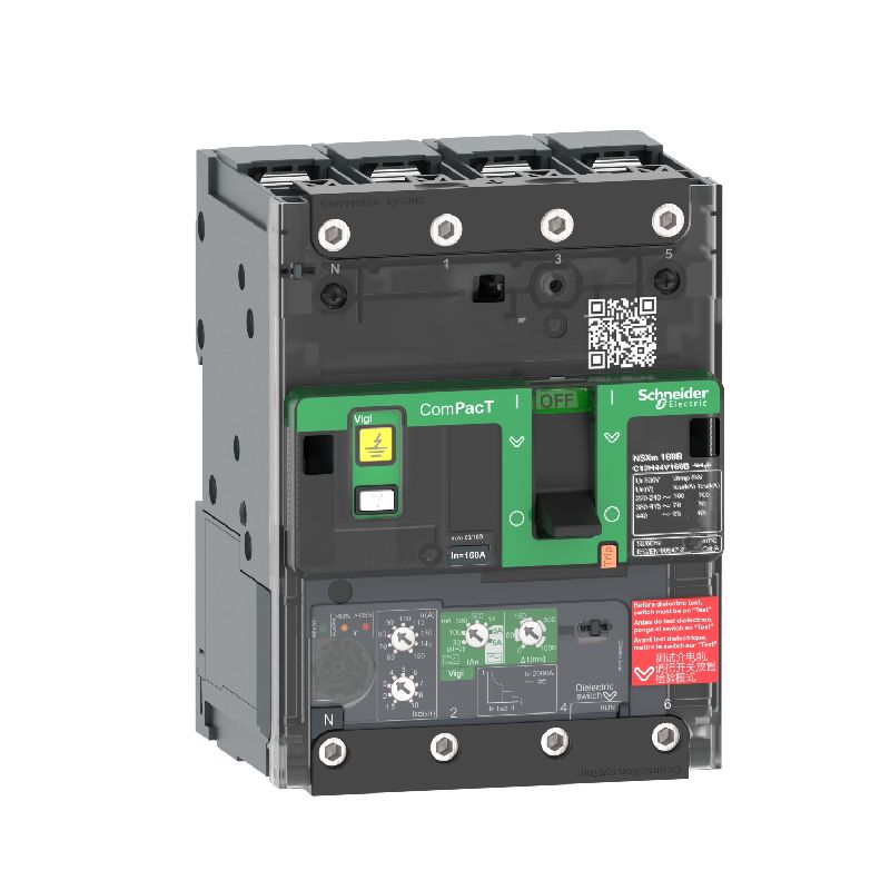 ComPacT NSXmF - disj Vigi - MicroLogic 4.1 160A - C12F44V160B