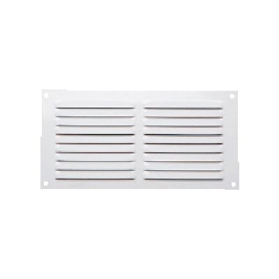 Grille alu blanc moustiq 200x100 50cm2 