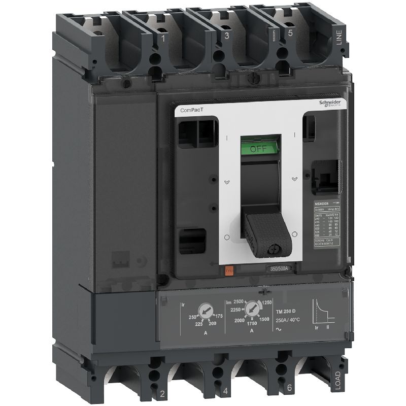 ComPacT NSX320 DC PV - disjoncteur CC - TM-DC PV - C40F4TM320D1