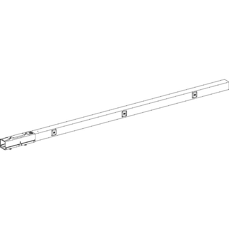 Canalis KBB - élément droit 25A - 3m blanc - 1L+N+ KBB25ED2303W