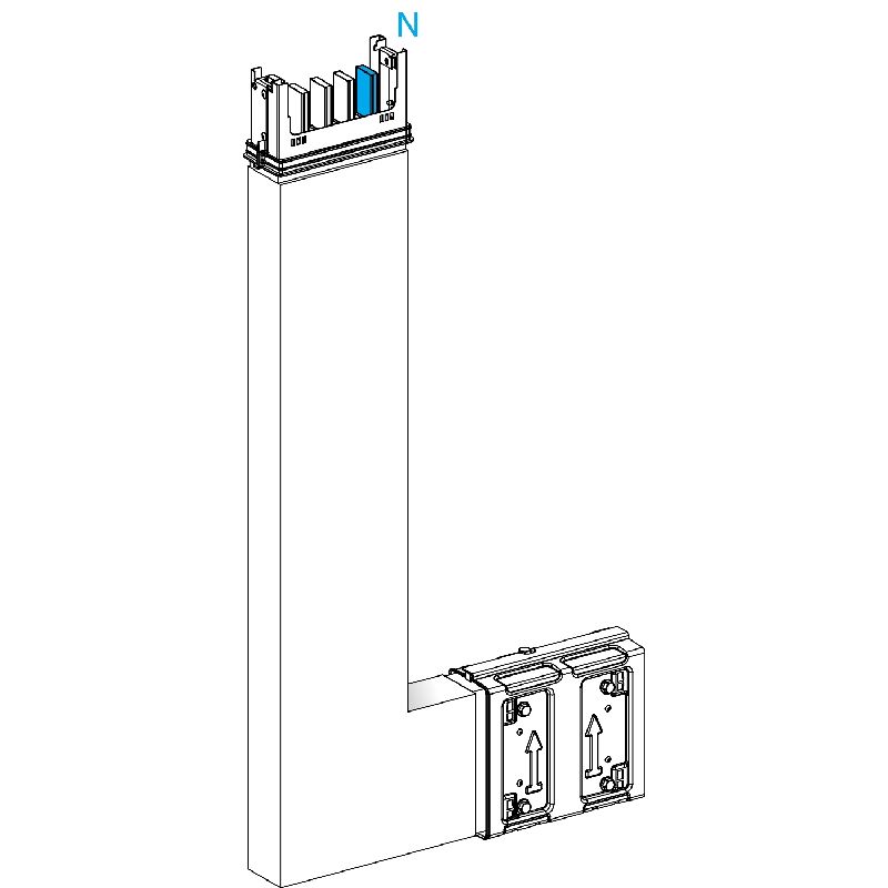 Canalis KSA - coude spécial 250A montage vers haut KSA250DLE41A