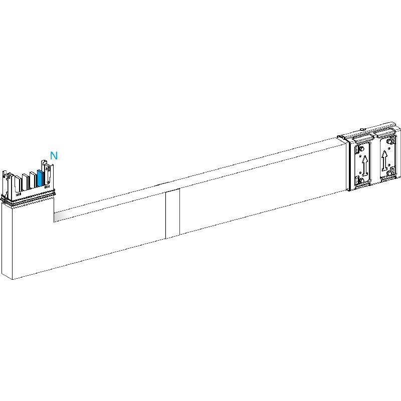 Canalis KSA - coude spéc. coupe feu 250A montage h KSA250DLE42F