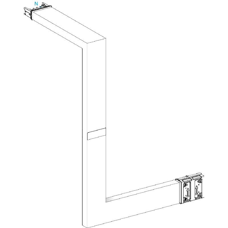 Canalis KSA - coude multiple coupe feu 400A - 3 cô KSA400DMBL43F