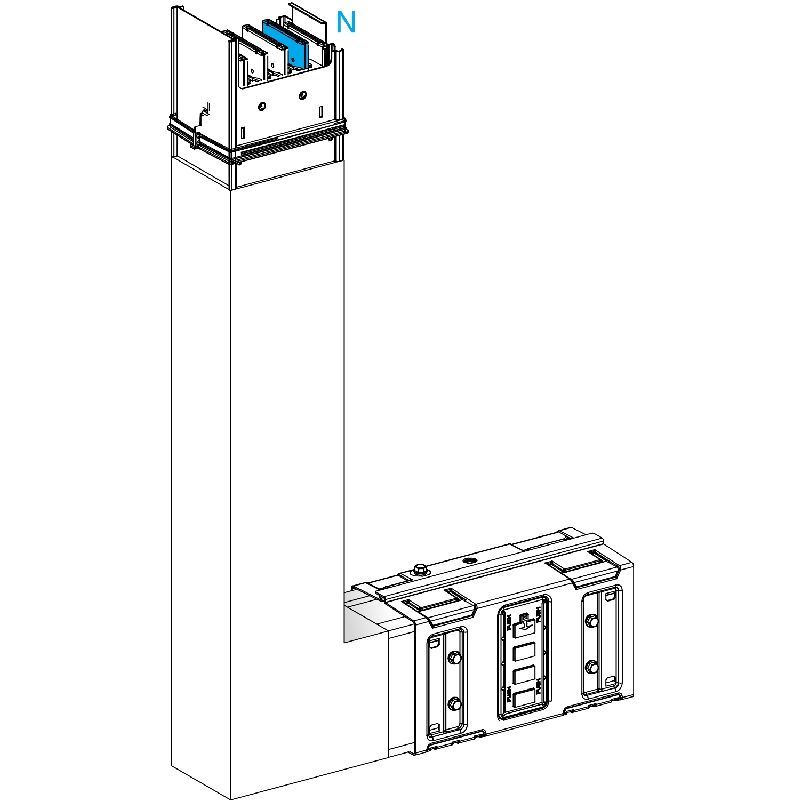 Canalis KSA - coude spécial 1000A montage vers hau KSA1000DLE41A