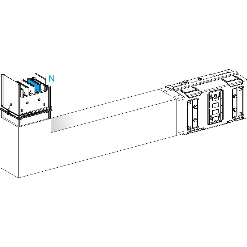 Canalis KSA - coude spécial 1000A montage vers hau KSA1000DLE42A