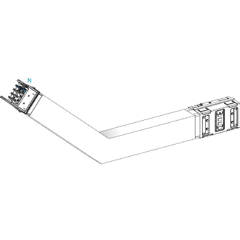 Canalis KSA - Coude spé. vert. 630A - vers haut 95 KSA630DLE43B