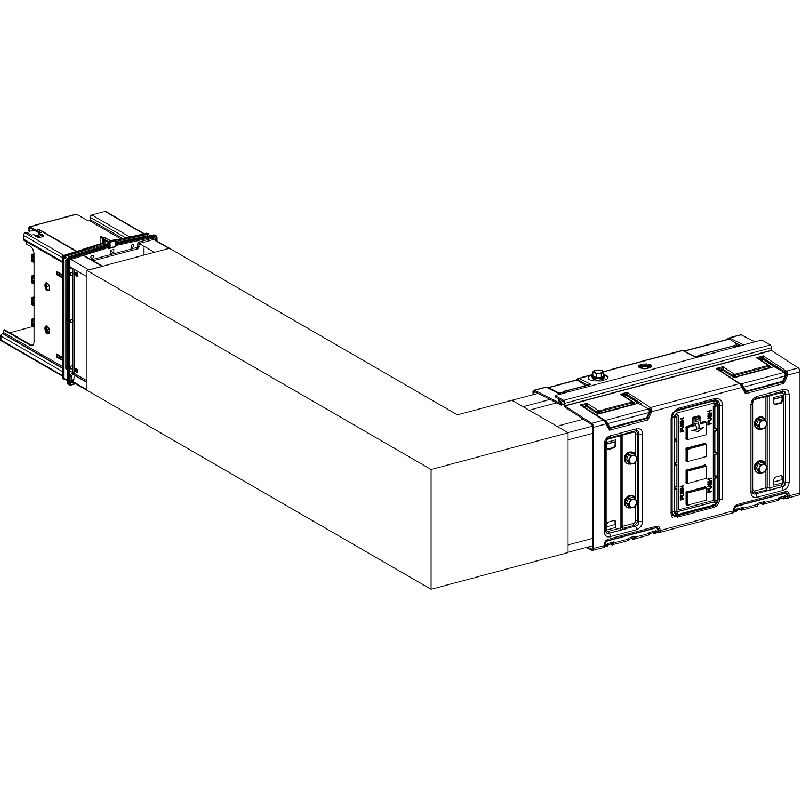 Canalis KSA - coude spécial 1000A montage à droite KSA1000DLR41A